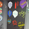GIANT DART FLIGHT WALL ART
