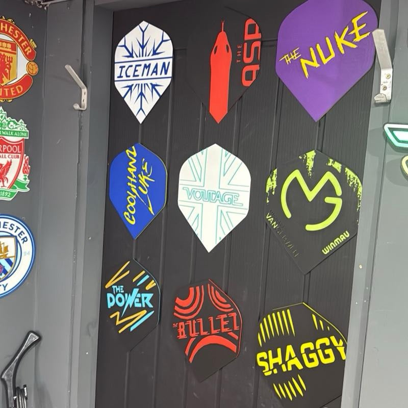 GIANT DART FLIGHT WALL ART