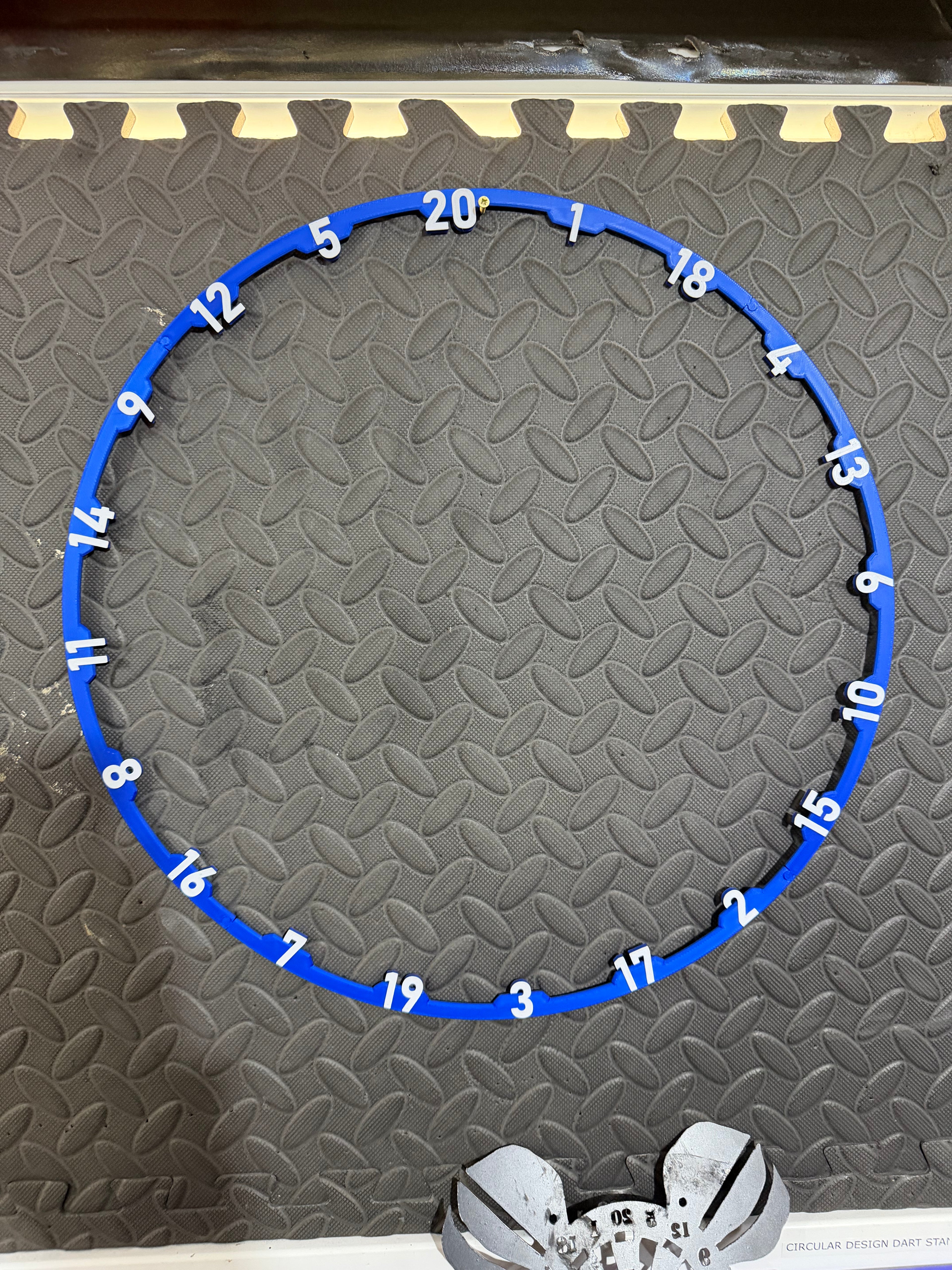 Custom Dartboard number ring
